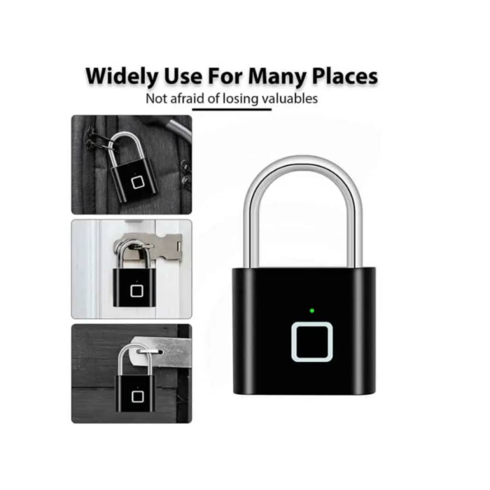 Fingerprint Padlock,Waterproof Keyless Anti-Theft - Image 4